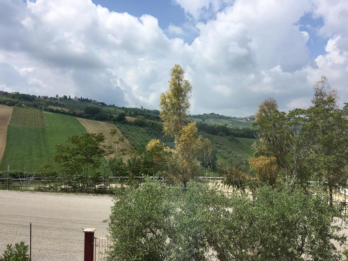 Fattoria Cerreto Hotel Mosciano SantʼAngelo Buitenkant foto